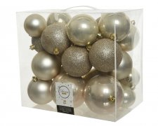 Julkula 6-10cm Pärlemor 26-pack