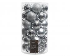 Julkula 6cm Mix Silver 37-pack