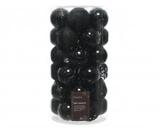 Julkula 6cm Mix Svart 37-pack