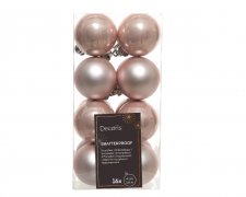 Julkula 4cm Ljusrosa 16-pack