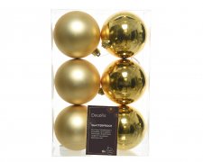 Julkula 8cm Guld 6-pack