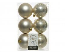 Julkula 8cm Pärlemor 6-pack