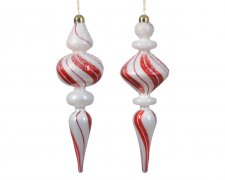 Julgransprydnad 24x8cm 2-pack