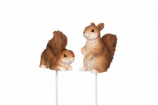 Ekorre Brun Mix 4cm stick