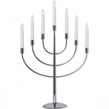 Ljusstake Titus Krom 38x59x14cm