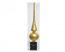 Julgranstopp 6x26cm Guld