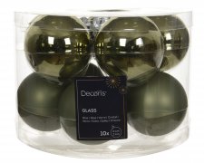 Julkula 6cm Ljusgrön Mix 10-pack Rosemary Green