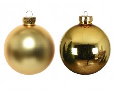 Julkula 8cm Guld 8-pack