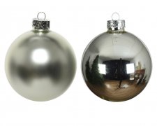 Julkula 8cm Silver 8-pack