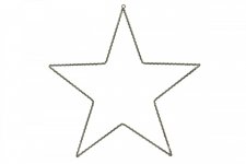 Stjärna Stomme Metall Brun 38cm