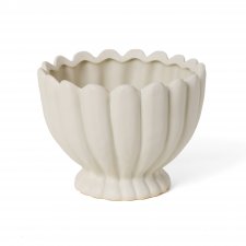 Ljusstake Smögen Vit 13x10cm