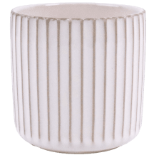 Kruka med ränder 20x20cm