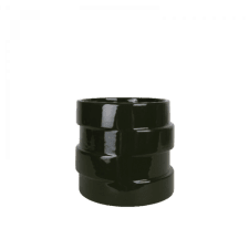 Kruka Ringar Grön 13,5x13cm