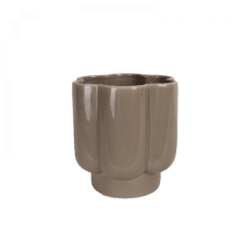 Kruka Blomma Brun 16x16cm