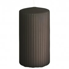 Blockljus Räfflade 67x120mm Nougat