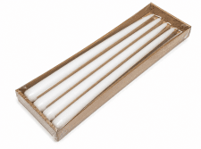 Antikljus Vit 2,2x33cm 4-pack