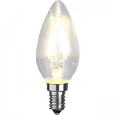 Glödlampa LED Klar filament E14 B35 2700K 150lm