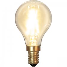 Glödlampa LED Klar filament E14 P45 2100K 120lm