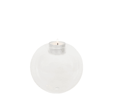 Värmeljushållare Klot Glas 12xH11cm