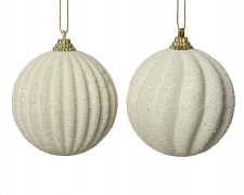 Julkula 8cm Vit Wool White