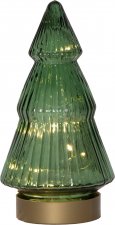 Glasdekoration Verde Grön 10,6xH19,5cm