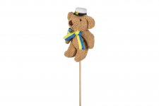 Nalle Examen pinne Brun 10cm