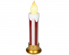 Lyktstolpe Svart LED 37,5xH185cm
