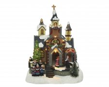 By LED Kyrka 13x18xH24cm