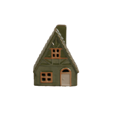 Hus Grön 10x13cm