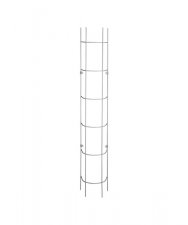 Trådspaljé Stuprör Zink 58x481cm