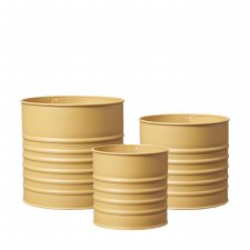 Kruka Ariel Gul Matt