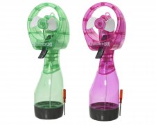 Handfläkt med spray 10x27,5cm