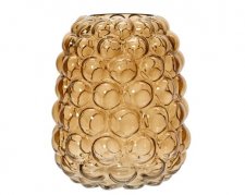 Vas Bubblig Brun 25x21cm