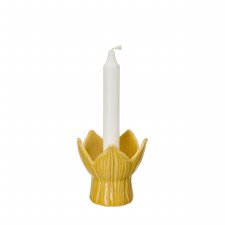 Ljusstake Ingela Gul 10x10cm