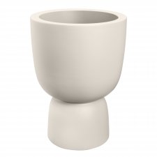 Amber Coupe Linen White