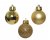 Julkula 3cm Guld Mix 9-pack