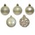 Julkula 6cm Mix Pearl 37-pack