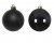 Julkula 8cm Svart 6-pack