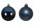 Julkula 8cm Mörkblå 6-pack
