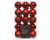 Julkula 6cm Röd Mix 30-pack