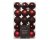 Julkula 6cm Mörkröd Mix 30-pack