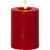 Blockljus LED Inne Flamme Röd 7,5x12,5cm