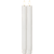Antikljus Flamme Stripe Vit LED 25cm 2-pack