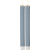 Antikljus Flamme Stripe Blå LED 25cm 2-pack