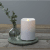 Blockljus LED Vit 10x14cm
