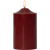 Blockljus LED Inne Flamme Mörkröd 7,5x15cm