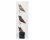 Fågel clip bRUN 3x8x3,5cm 3-pack