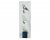 Fågel clip Vit/silver 3x8x3,5cm 3-pack