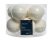 Julkula 6cm Vit Mix 10-pack Wool White