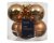 Julkula 8cm Ljusbrun 6-pack Brandy
